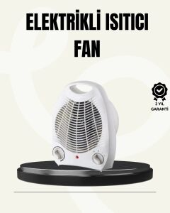 Mini Elektrikli Isıtıcı – Taşınabilir Fanlı Isıtma Sistemi
