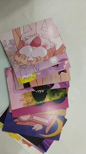 Sailor Moon Retro Anime Duvar Kolaj Seti - 50 Adet 90'lar Nostaljik ve Kawaii Sahne Fotoğraf Kartları, Genç Kız Pembe Manga Oda Dekoru, Estetik Poster Paketi (10X15 Cm)