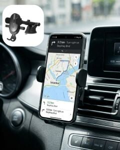 Araç Konsol Telefon Tutucu Ayarlanabilir Telefon Standı