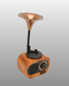 Mini Nostaljik Bluetooth Hoparlör Fm Radyo 8 Saat Batarya Yeni Nesil