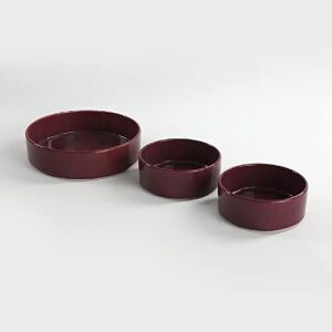 Mürdüm Stackable Salata/çerez Seti 3 Parça