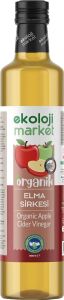 Ekoloji Market Organik Elma Sirkesi 500 ml
