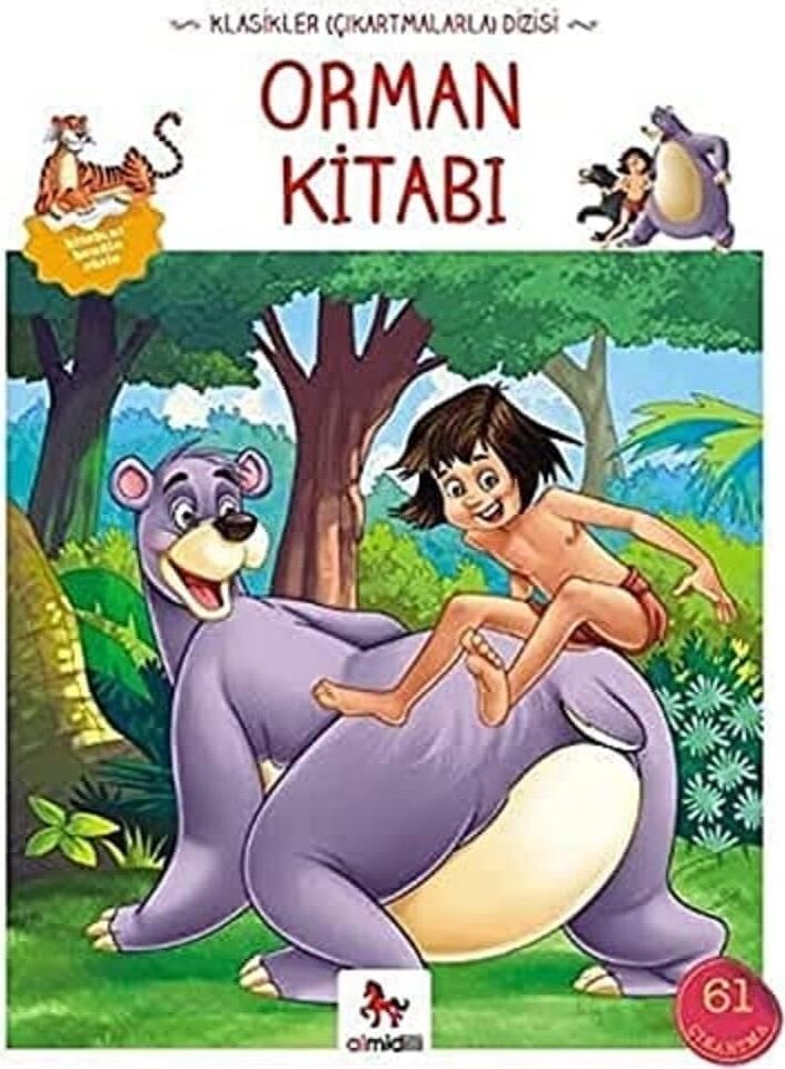 Orman Kitabı - Klasikler Çıkartmalarla Dizisi