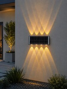 1 Adet Helios Hs 5876 Solar LED Aplik 20W 3200K Gün Işığı