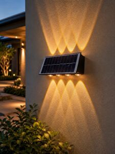 1 Adet Helios Hs 5876 Solar LED Aplik 20W 3200K Gün Işığı