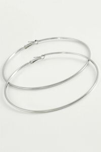 Ezme Metal Halka Küpe 8-9-10 cm