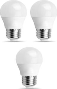 6W E27 Mini Top Ampul 3000K Sarı Işık 3 Adet