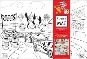 Akademi Çocuk Mat 2'li Set 1 (Köpekler, Yarış Arabaları)