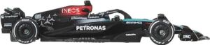 Premium Mercedes-Amg Petronas Formula 1 2024 Takım Arabası, 1:64 Ölçek, Metal Diecast Model Araba, #63