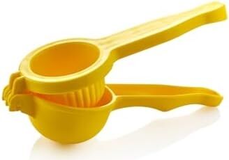 Pratik Mutfak El Tipi Limon ve Narenciye Sıkacağı – Ergonomik Tasarım, Dayanıklı Gövde, Sarı