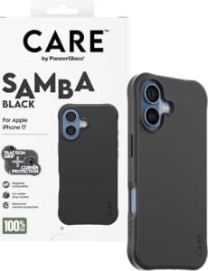 Care By Panzerglass iPhone 17 Samba Siyah Magsafe Uyumlu Kılıf