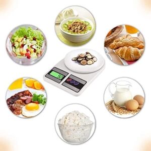 Mutfak Tartısı, Elektronik Hassas Mutfak Terazisi, Dijital Mutfak Tartısı, Mutfak Terazisi, 10 kg 1 gr Hassasiyet, Dara Özelliği, SF-400