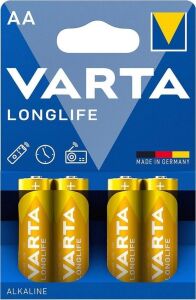 Varta Longlife Aa 4'lü Alkalin Kalem Pil