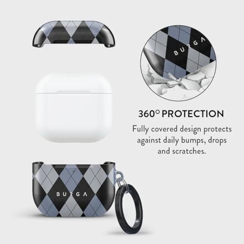 Apple Airpods 4 ile Uyumlu Kılıf, Trouble
