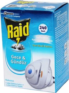 Sinek Öldürücü Elektro Set - Makine ve Kum Tablet - 240 Saat - Kokusuz