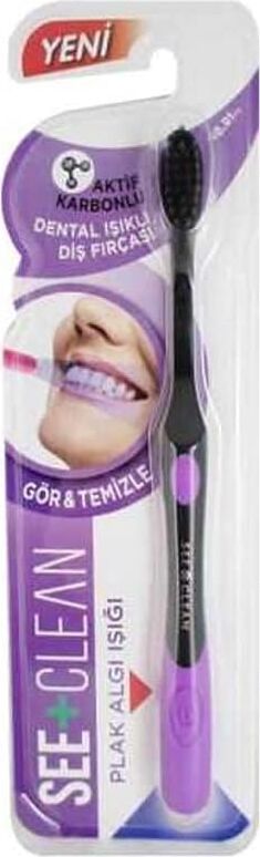 See+ Clean Dental Işıklı Diş Fırçası Mor
