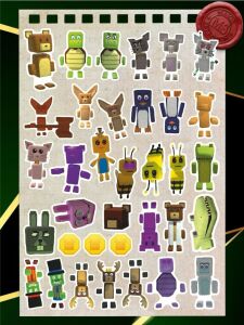 Super Bear Adventure Çocuk Sticker Seti 35 Adet | Renkli & Eğlenceli | Suya Dayanıklı
