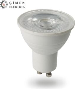 1 Adet Noas YL91 0707 M Mercekli 7W LED Çanak Ampül 4000K GU10 Duy