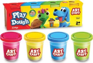 03280 Dede, Art Craft 4'lü Oyun Hamuru 224 gr / +2 Yaş