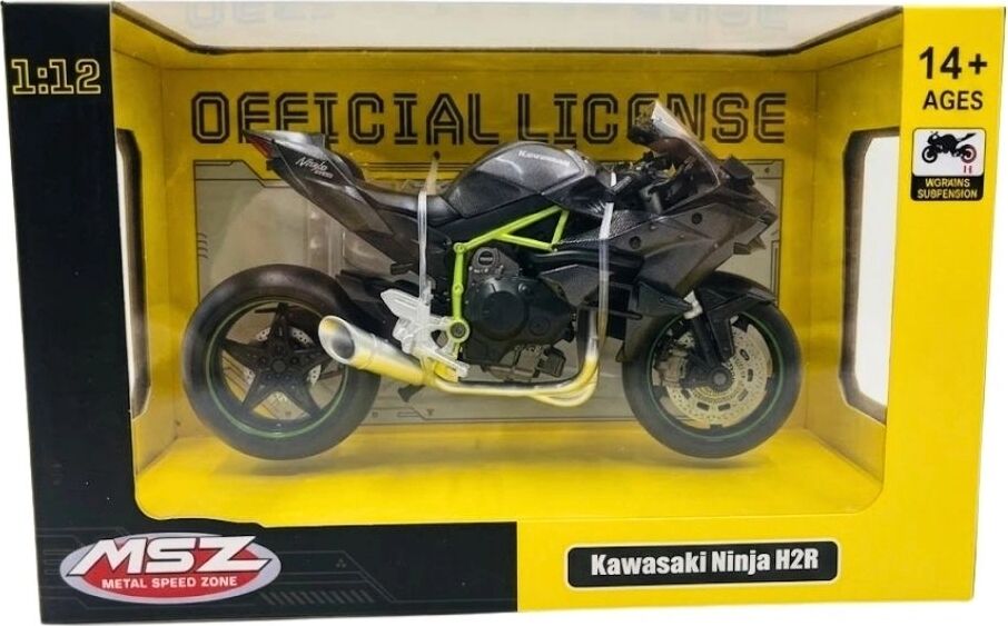 1/12 Kawasaki Ninja Hr2 Model Motosiklet