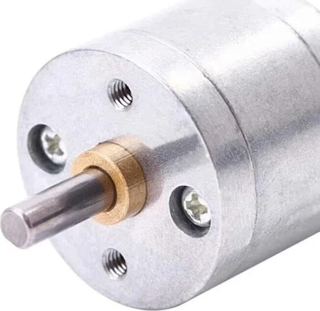12V 25MM 12 Rpm Redüktörlü Dc Motor