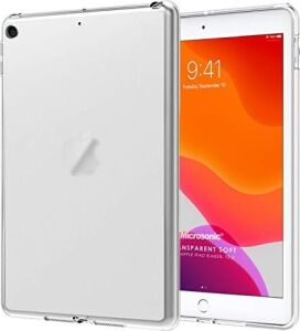 Apple iPad 10.2'' 9. Nesil (A2602-A2604-A2603-A2605) Için Kılıf Transparent Soft Beyaz [ipad 9.nesil 10.2 ile Uyumlu Kılıf - Beyaz]