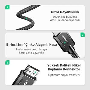 8k HDMI 2.1 Kablo 1.5 Metre