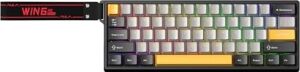 Aula WIN60 He Max Manyetik Klavye Rapid Trigger Wing Chun Switch 8000Hz Rgb Tkl Hot Swap Oyuncu Klavyesi Sarı