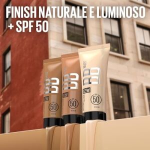 New York Fit Me Nude Cilt Bakımı Etkili Nemlendirici SPF50 Bb Krem - 50