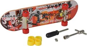 Simba 103306083 Parmak Kaykayı, 6 Farklı Kaykaydan Sadece 1 Ürün Gönderilir, 9 Cm, Stres Önleyici, Parmak Scooter’ı, Aksesuarlı, 5 Yaş ve Üzeri