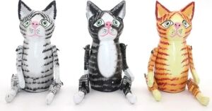 Ahşap Sallanan Kedi