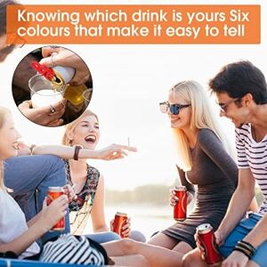 6 Parça Renkli Soda Kutusu Sekme Açacağı, Kolay Konserve Açacağı Kılavuzu, Kola, Bira, Soda, Içecek Alüminyum Içecek Kutusu Üstü Halka Açıcı Alet, Kutularınızı Böcekler ve Kirden Koruyun