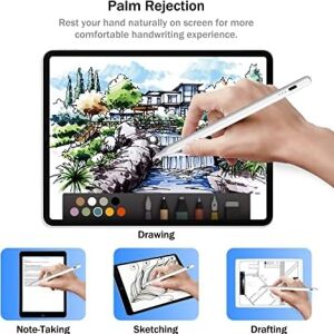 Cisteen iPad Için Kalem (2022-2018), LED Göstergeli, Eğim Sensörü Avuç Içi Reddetme Kalemi Apple iPad 10/9/8/7/6. Nesil, iPad Air 5./4./3. Nesil, iPad Pro 11 ve 12.9'', ipad Mini 6/5
