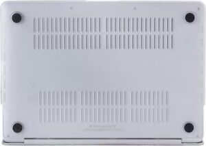 MacBook Air 13.6 Inç Geometrik Desenli Kılıf A2681 A3113 A3240 A3449 M2 M3 M4 M5 Uyumlu Ince Sert Kapak Hard Case Siyah
