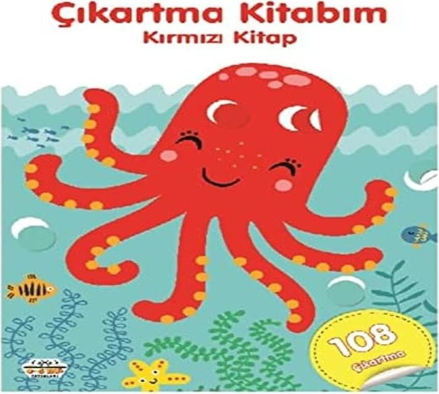 Çıkartma Kitabım - Kırmızı Kitap