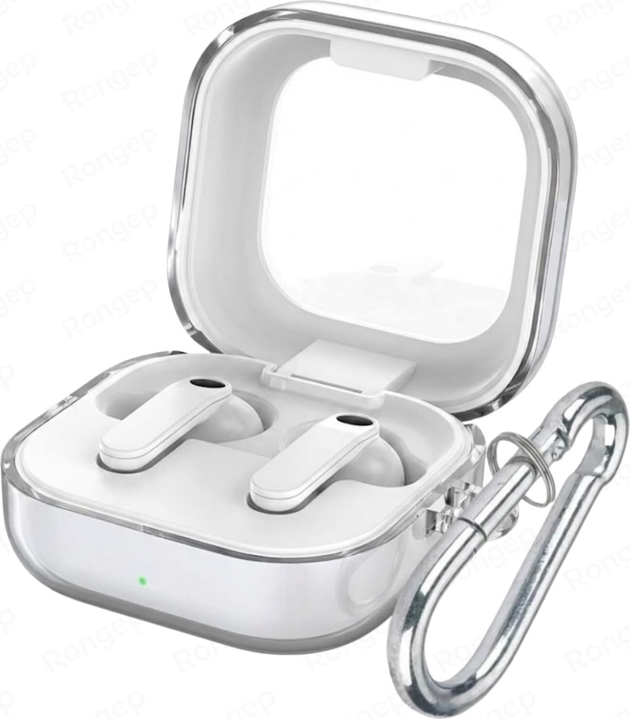 Galaxy Buds4 Pro/buds 4 Için Şeffaf Kılıf Darbeye Çizilmeye ve Sararmaya Karşı Dirençli Galaxy Buds 4 Pro Kulaklık Kılıfı Taşıma Askılı Tpu Koruyucu  Buds 4 Pro Kılıf