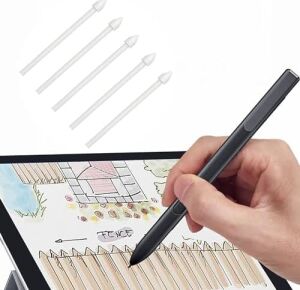 Daiuni  Galaxy Tab S7 Fe/tab S7 / Tab S7+ Plus/galaxy Tab S8 / Tab S8+ Plus/tab S8 Ultra Dokunmatik Kalem Uçları Için S-Pen Yedek Uçları S Pen Uçları Takımı Yedek Uç Seti 5 Adet (Beyaz)