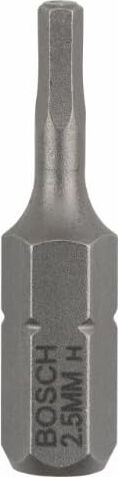 Professional Altıgen Vidalar Için Ekstra Sert Uç (Hex2,5; Uzunluk: 25 Mm, 3 Adet)