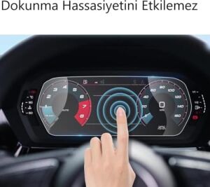 Audi A3 Ekran Koruyucu 12.3 Inç 8y Dijital Gösterge