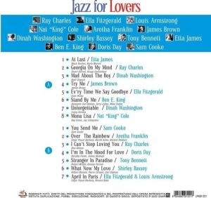 My Yonca Çeşitli Sanatçılar Jazz For Lovers Various Artists Plak Lp Jazz Music - Ray Charles - Etta James - Dinah Washington - James Brown - Ben E. King