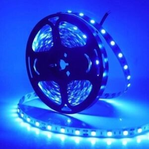 1 Adet 5 Metre Noas YL40 4003 Iç Mekan 60 Ledli Şerit LED 12V Mavi Işık