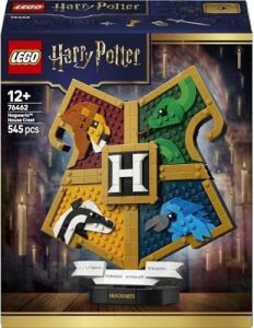 Harry Potter Hogwarts Bina Arması 76462-12 Yaş ve Üzeri Kız ve Erkek Çocuklar Için Binaları Temsil Eden Hayvanlar Içeren Yaratıcı Oyuncak Yapım Seti, Hediye Fikri (545 Parça)