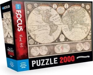2000 Parça - Antıque World Map (Antik Dünya Haritası)