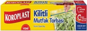Küçük Boy Kilitli Mutfak Torbası 12'li Set, Sızdırmaz ve Hava Geçirmez Gıda Saklama Poşeti 19X25 Cm, Bpa Içermez, Sebze, Meyve, Et, Yemek Saklama Torbası, Yıkanabilir Kilitli Mutfak Poşeti