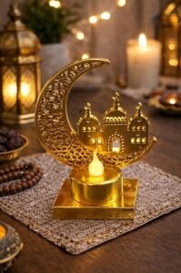 Gold Cami Pilli LED Işık, Askılı Fener Süsü Sarı Işıklar Peri Işıkları Aydınlatmalı Şerit LED Ramazan Süsü LED Işık
