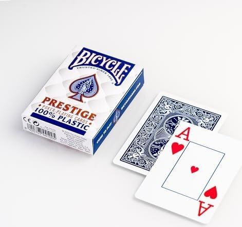 Prestige Rider Back %100 Plastik Endeks Oyun Kartları