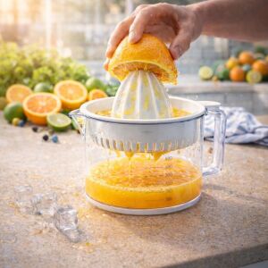 Limon Sıkacağı Narenciye Portakal Sıkacağı Beyaz 600 ml
