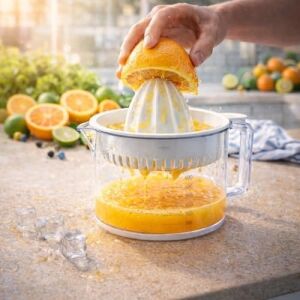 Limon Sıkacağı Narenciye Portakal Sıkacağı Beyaz 600 ml