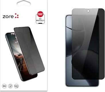 Xioami ile Uyumlu 14T Pro New 5d Privacy Temperli Ekran Koruyucu Siyah