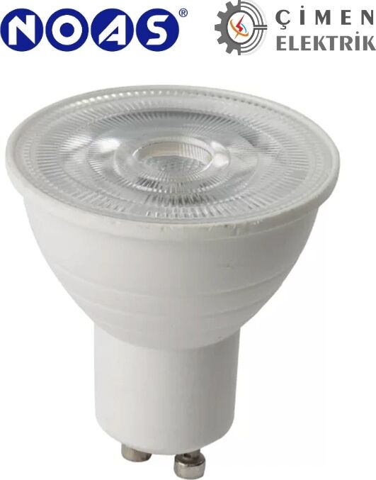 1 Adet Noas YL91 0702M 7W Mercekli LED Çanak Ampül 3200K Günışığı GU10 Duy